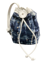 Load image into Gallery viewer, Blue &amp; White Purse