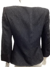 Load image into Gallery viewer, Armani Collezioni Size 12 Black Blazers