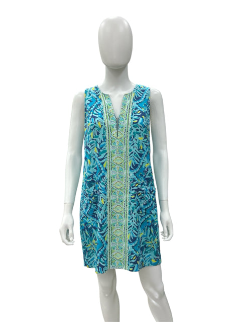 Lilly Pulitzer Size Small Blue Print Dress