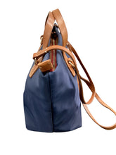 Load image into Gallery viewer, dooney &amp; bourke blue &amp; brown Purse