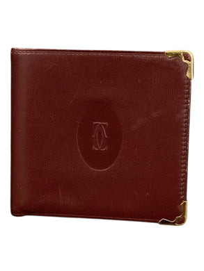 CARTIER Burgundy Wallet
