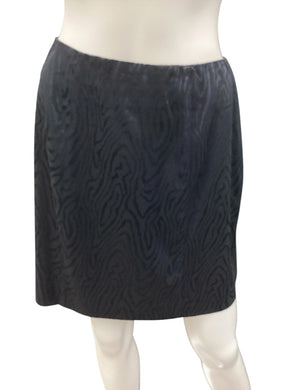 Alberto Makali Size 2 Black & Blue Skirt