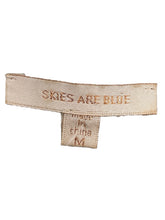 Load image into Gallery viewer, skies are blue Size Medium Black &amp; Beige Dress