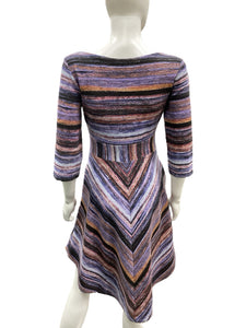 maeve Size Small Purple Print Dress