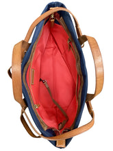 Load image into Gallery viewer, dooney &amp; bourke blue &amp; brown Purse