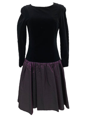 Laura Ashley Size 10 Purple Dress