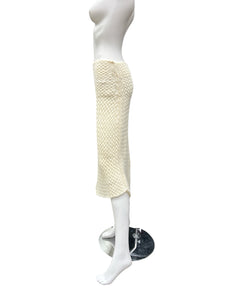 benetton Size S/M Ivory Skirt