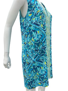 Lilly Pulitzer Size Small Blue Print Dress
