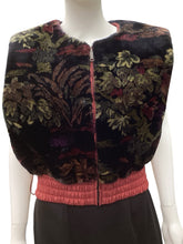 Load image into Gallery viewer, FERA Skiwear-Vintage Size M/L Black/Colors Vest