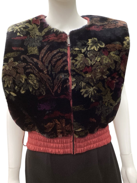 FERA Skiwear-Vintage Size M/L Black/Colors Vest