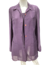 Load image into Gallery viewer, Emporio Armani Size 14 Purple Top
