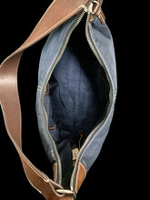Load image into Gallery viewer, dooney &amp; bourke blue &amp; brown Purse