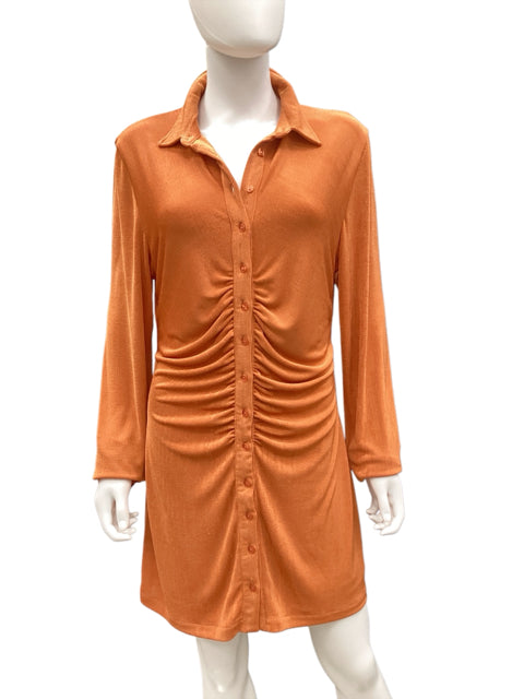 With Jean-Australia Size Large Orange Top