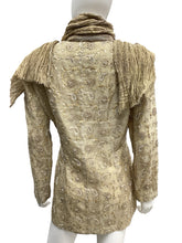 Load image into Gallery viewer, Vintage Size Medium Gold Jacket