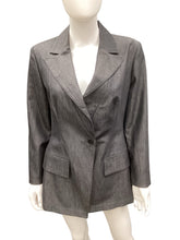 Load image into Gallery viewer, Emporio Armani Size 10 Charcoal Blazers