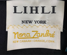 Load image into Gallery viewer, LIHLI- Vintage Size 10 Black Dress
