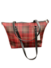 Load image into Gallery viewer, Coach Red Plaid Purse