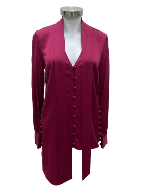 Kimora Lee Simmons Size 4 raspberry Top