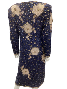 James Benjamin Size Medium Blue & beige Blazers