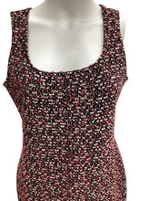 Load image into Gallery viewer, St John Size 10 Black, White &amp; red Dress