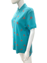 Load image into Gallery viewer, POLO Ralph Lauren Size Medium Turquoise/Colors Top