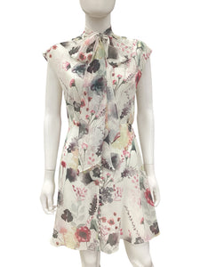 Haute Hippie Size xs White/Floral Dress