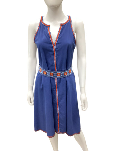 tory burch Size 2 Blue Dress – Renee's Resale Clothing Outlet