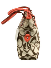 Load image into Gallery viewer, Coach Brown &amp; Orange Purse