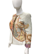 Load image into Gallery viewer, etro Size Small tan/colors Jacket
