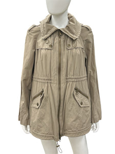 BURBERRY Size 6 Khaki Jacket