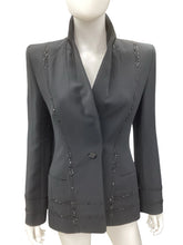 Load image into Gallery viewer, Badgley Mischka Size 6 Black Blazers