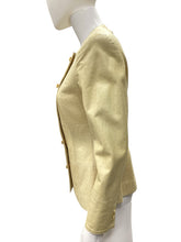 Load image into Gallery viewer, escada Size 4 Yellow Jacket
