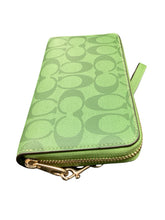 Load image into Gallery viewer, Coach Green Wallet