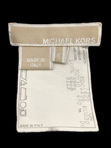 Michael Kors Size 6 Blue Skirt