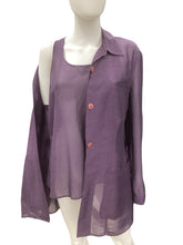 Load image into Gallery viewer, Emporio Armani Size 14 Purple Top