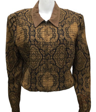 Load image into Gallery viewer, donna morgan Size Large Brown Print Blazers
