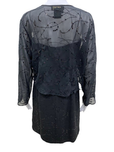 Black Vintage Size 4 Dress