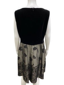 Patra Size X-Large Black & Grey Dress