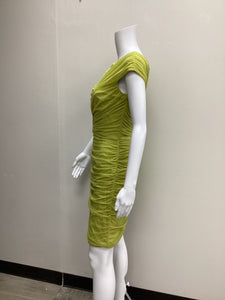 tadashi Size Small Lime Green Dress