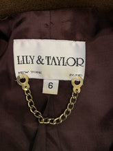 Load image into Gallery viewer, Size 4 Lily &amp; Taylor Brown suit