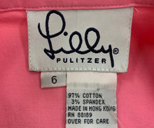 Load image into Gallery viewer, Lilly Pulitzer Size Small Pink Top