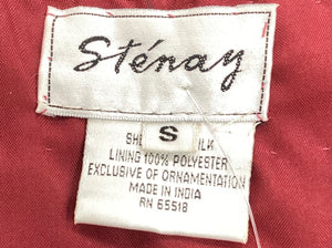 Stenay Size Medium Red Jacket