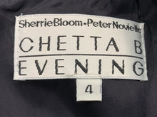 Load image into Gallery viewer, Chetta B Size 4 Black Skirt