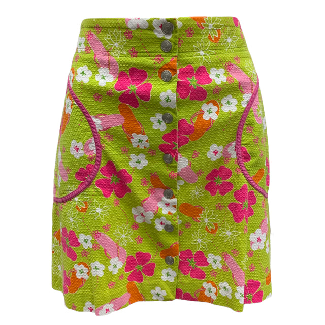 Lilly Pulitzer Size 6 neon green Skirt