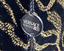 Load image into Gallery viewer, versace Size Small Black &amp; Gold Blazers