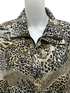 Vintage Size M/L Animal Print Jacket