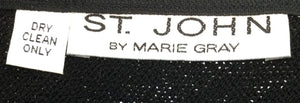 St John Size Medium Black Sweater