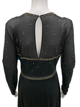 Load image into Gallery viewer, Vintage Black Size Medium Dress