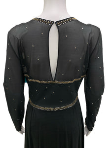 Vintage Black Size Medium Dress