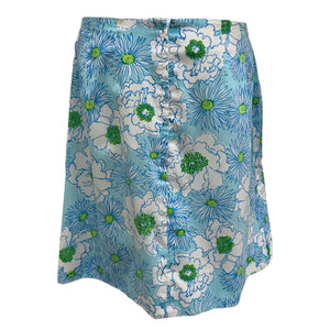 Lilly Pulitzer Size 8 Blue Print Skirt
